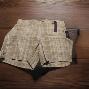 Gloria Vanderbuilt Size 14 Shorts Latte Wimens Celina NWT‎